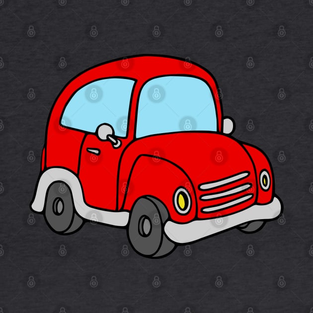 Tiny Red Car by KayBee Gift Shop